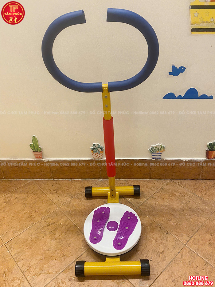 Máy tập xoay eo đứng cho bé mầm non NK2-001