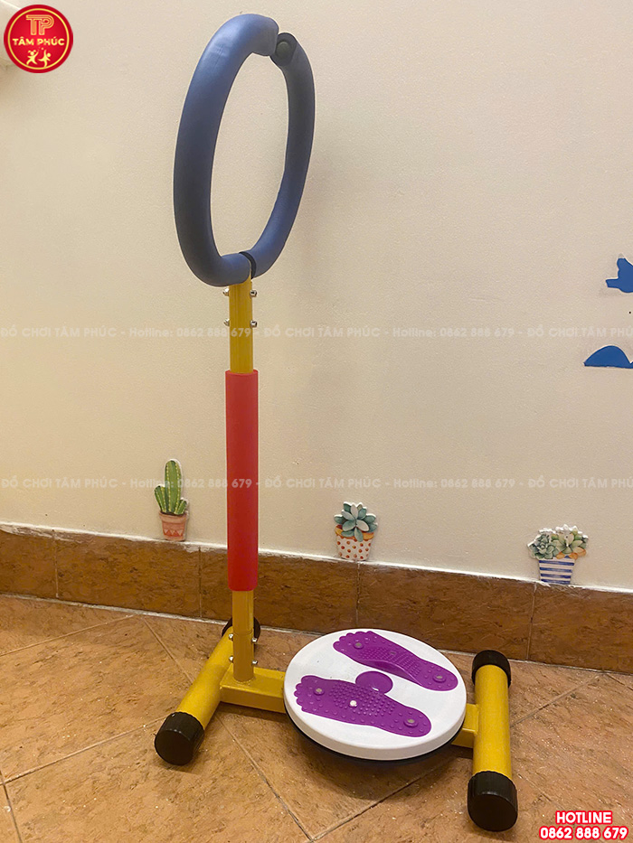 Máy tập xoay eo đứng cho bé mầm non NK2-001