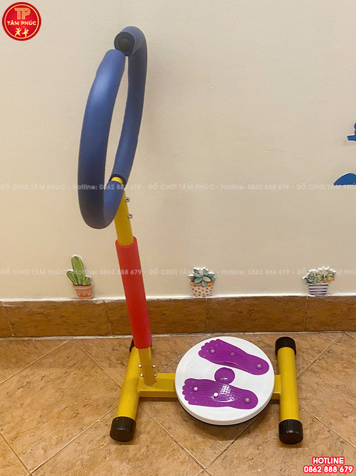 Máy tập xoay eo đứng cho bé mầm non NK2-001
