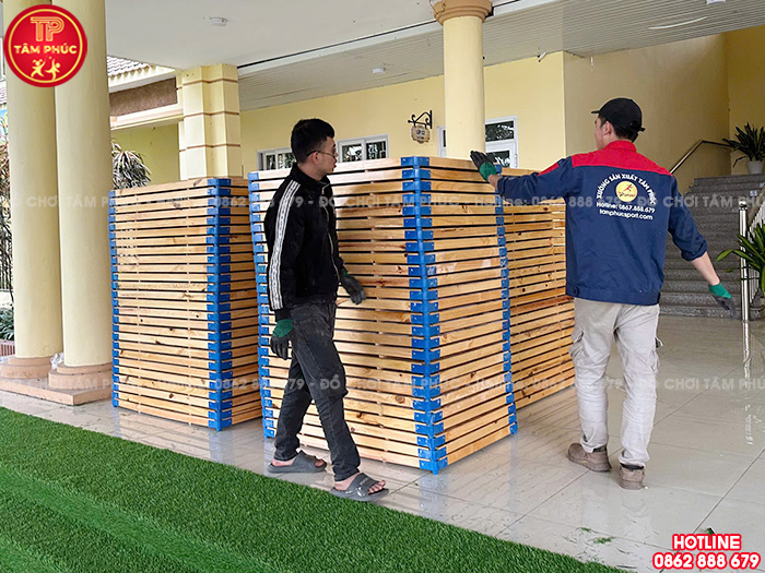 Phản gỗ cho bé mầm non NT2-002