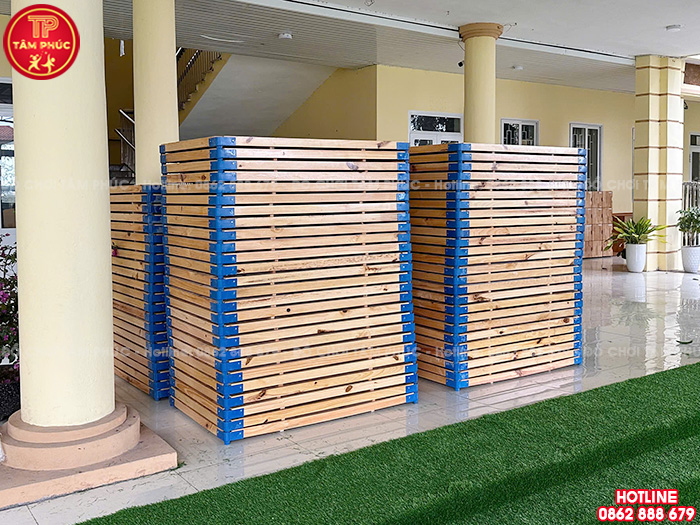 Phản gỗ cho bé mầm non NT2-002