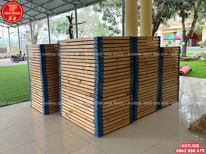 Phản gỗ cho bé mầm non NT2-002