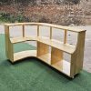 Kệ gỗ quầy bán hàng cho bé mầm non NT4-008