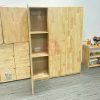 Tủ đựng chăn chiếu bằng gỗ cho bé mầm non NT4-015
