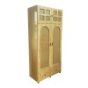 Tủ âm nhạc để đồ dùng biểu diễn bằng gỗ mầm non NT4-016