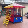 Nhà bóng ngoài trời mái bạt cho bé TP10-001