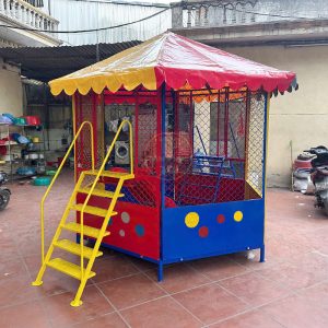 Nhà bóng ngoài trời mái bạt cho bé TP10-001