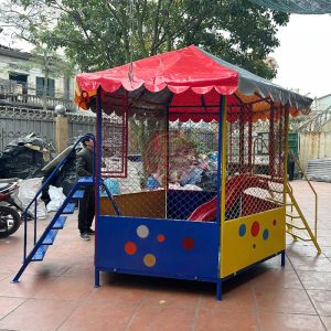 Nhà bóng ngoài trời mái bạt cho bé TP10-001