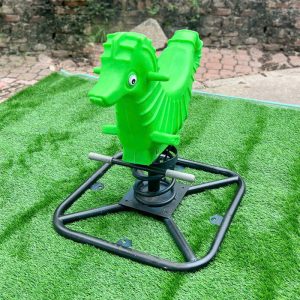 Thú nhún lò xo ngoài trời con Cá Ngựa nhựa NK TP2-009