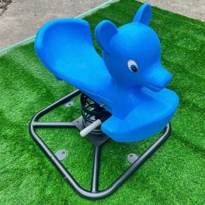 Thú nhún lò xo ngoài trời con Hải Cẩu nhựa NK TP2-014