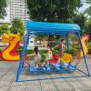 Xích đu thuyền rồng sàn lắc cho bé mầm non TP4-004