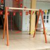 Xích đu cho bé ngoài trời 2 ghế ngồi TP4-006