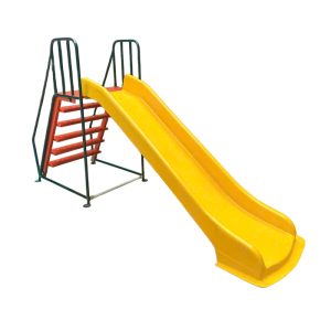 Thang leo cầu trượt ngoài trời máng đơn Composite TP5-001