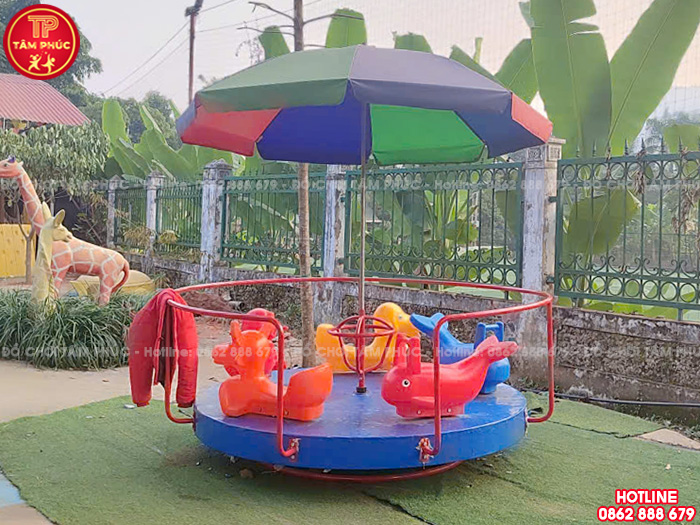 Mâm quay mầm non 3, 4, 5, 6, 9 con giống nhựa NK TP6-002