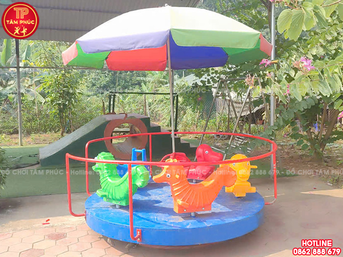 Mâm quay mầm non 3, 4, 5, 6, 9 con giống nhựa NK TP6-002