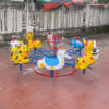 Đu quay mầm non 4, 6, 8 con giống composite TP6-009