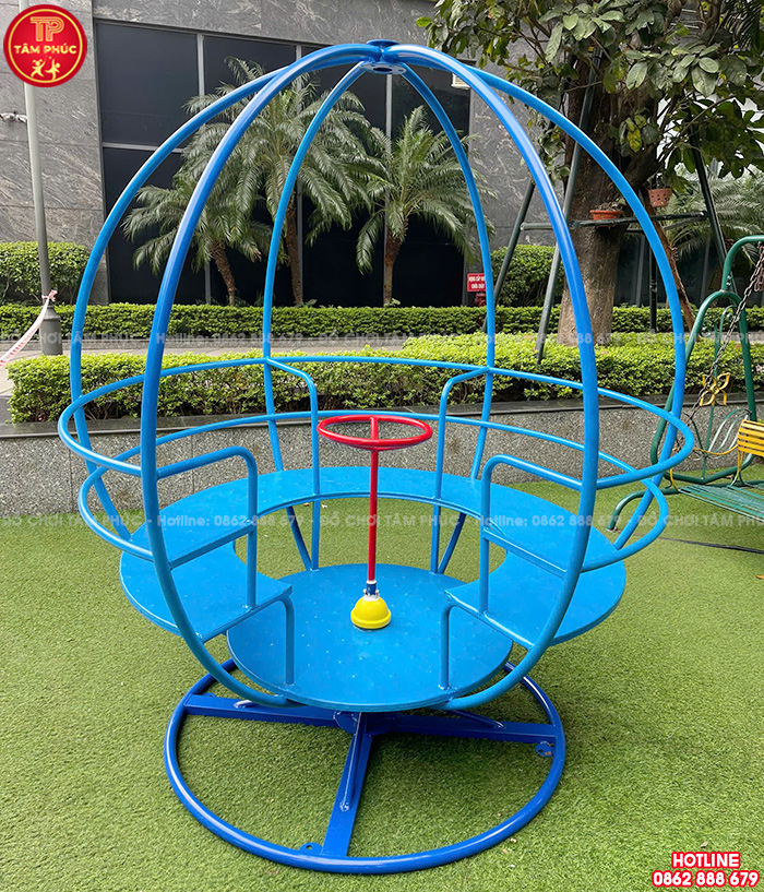 Đu quay cho bé mầm non hình quả cầu TP6-015