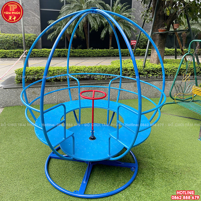 Đu quay cho bé mầm non hình quả cầu TP6-015