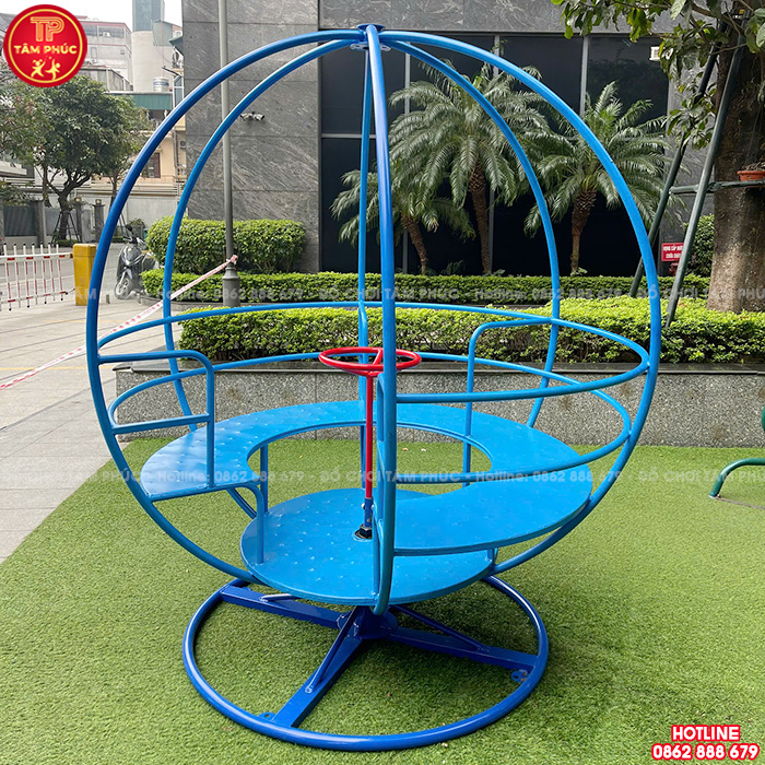 Đu quay cho bé mầm non hình quả cầu TP6-015