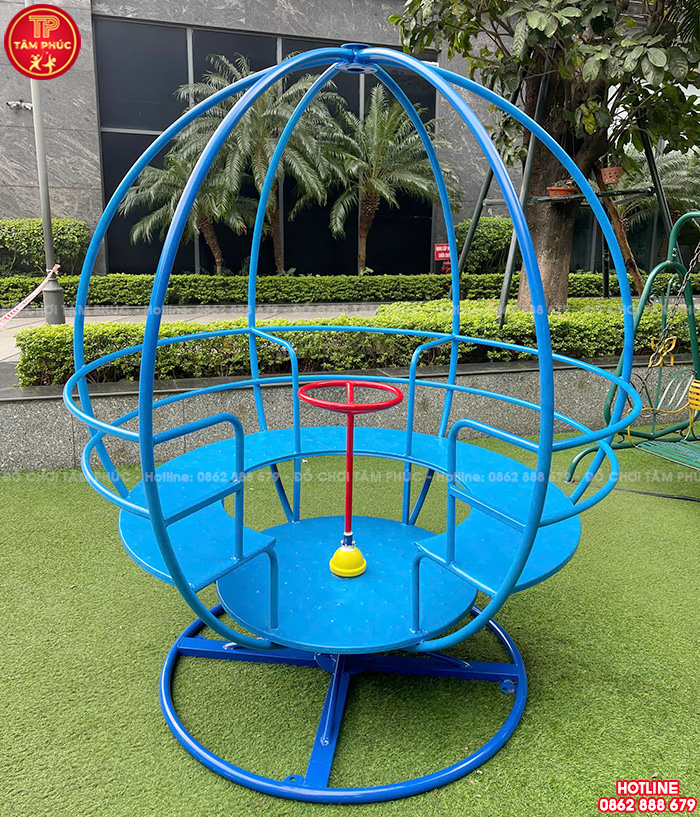 Đu quay cho bé mầm non hình quả cầu TP6-015
