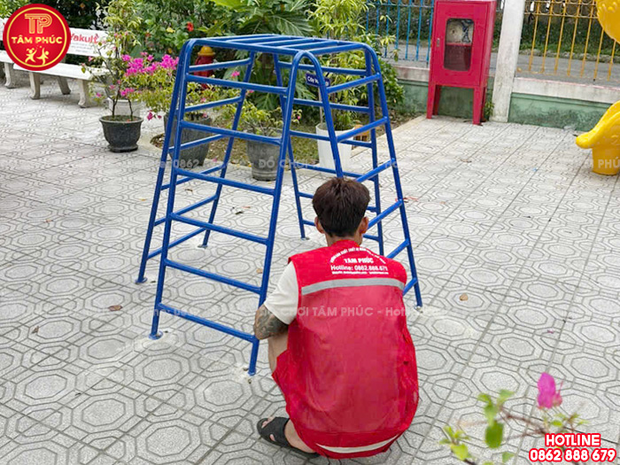 Thang leo trèo 4 cạnh cho bé mầm non TP7-004