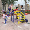 Thang leo trèo cho bé 4 cạnh cong ngoài trời TP7-005