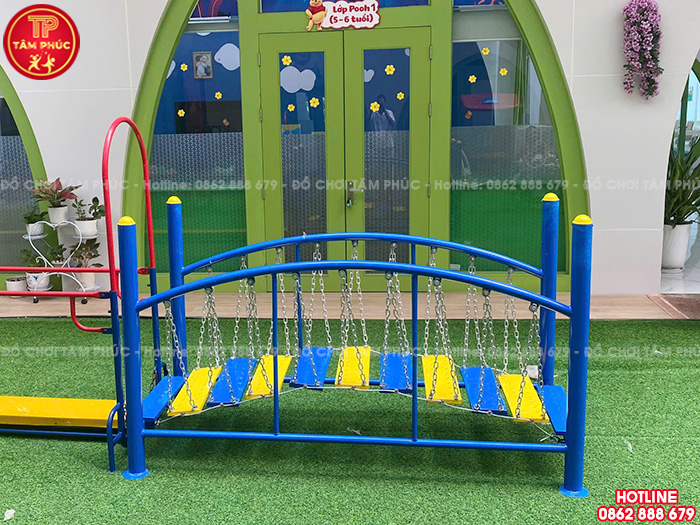 Cầu thăng bằng dao động dây xích cho bé TP7-018