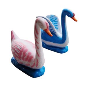 Tượng đôi Thiên Nga trống mái vườn cổ tích TP8-018