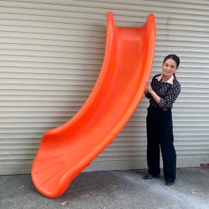 Máng trượt đơn cong nhựa nhập khẩu TP9-009