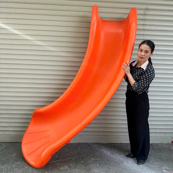 Máng trượt đơn cong nhựa nhập khẩu TP9-009