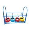 Cầu thang dao động lốp xe cho bé mầm non TP7-019