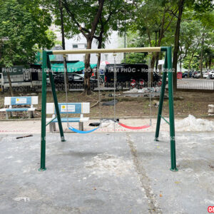Xích đu cho bé ngoài trời 2 ghế ngồi TP4-006