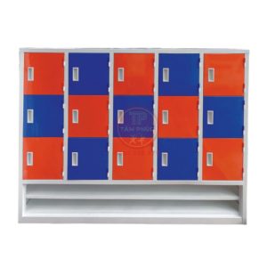 Tủ đựng đồ cho bé bằng sắt có 2 tầng để giày dép NT5-002