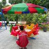 Đu quay cho bé mầm non 9 con giống nhựa nhập khẩu TP6-018