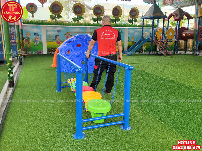Bộ cầu thăng bằng dao động quả lô cho bé TP7-024