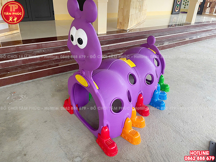 Hầm chui cho bé con Sâu nhựa nhập khẩu NK11-002