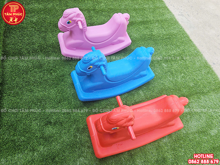 Bập bênh đơn con Ngựa nhập khẩu cho bé NK12-001