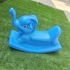 Bập bênh đơn con vật nhựa nhập khẩu cho bé NK12-001
