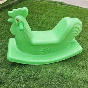 Bập bênh đơn con vật nhựa nhập khẩu cho bé NK12-001