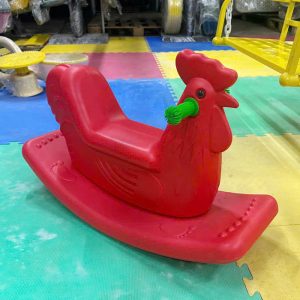 Bập bênh đơn Smilly con Gà trống bằng nhựa cho bé NK12-002