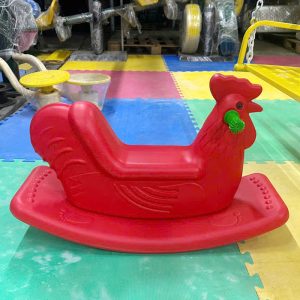Bập bênh đơn Smilly con Gà trống bằng nhựa cho bé NK12-002