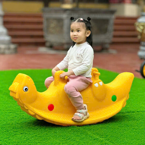 Bập bênh đôi con Cá Ngựa bằng nhựa cho bé NK12-004