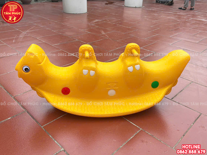 Bập bênh đôi con Cá Ngựa bằng nhựa cho bé NK12-004