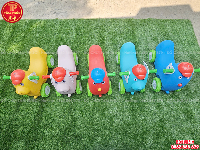 Xe đạp chân các con vật Ticky cho bé nhập khẩu NK6-002