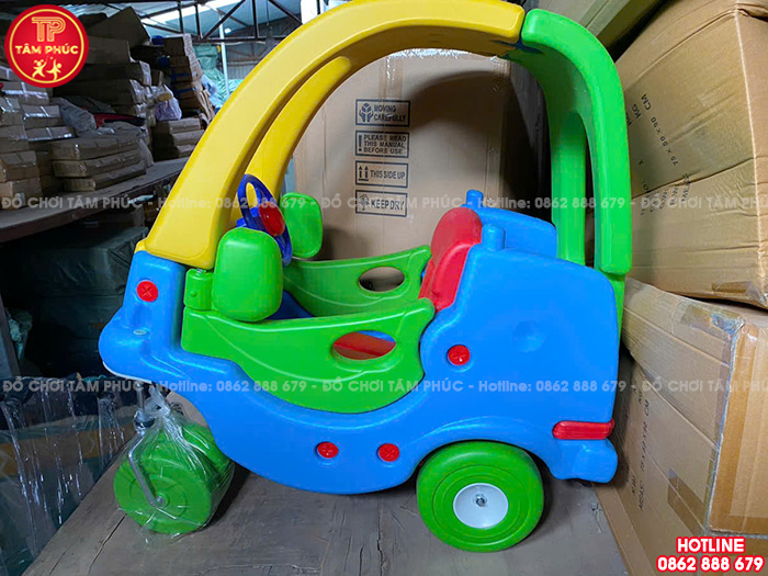 Xe chòi chân QQ cho bé nhựa nhập khẩu NK6-006