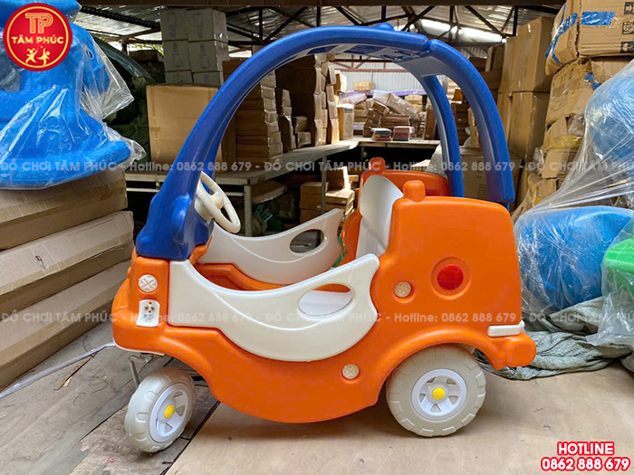 Xe chòi chân QQ cho bé mầm non nhựa nhập khẩu NK6-006