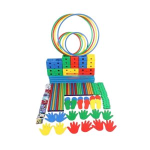 Bộ vận động thể chất 114 chi tiết đa năng nhập khẩu cho bé NK7-003