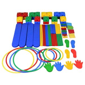 Bộ vận động thể chất 114 chi tiết đa năng nhập khẩu cho bé NK7-003