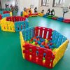 Bể bóng nhựa nhập khẩu hình lục lăng 3 màu cho bé NK9-002