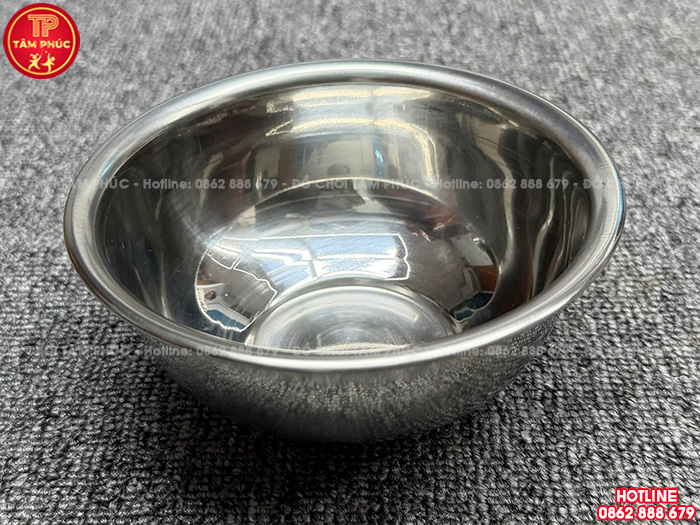 Bát inox cho bé trường mầm non chất lượng giá rẻ NT7-005